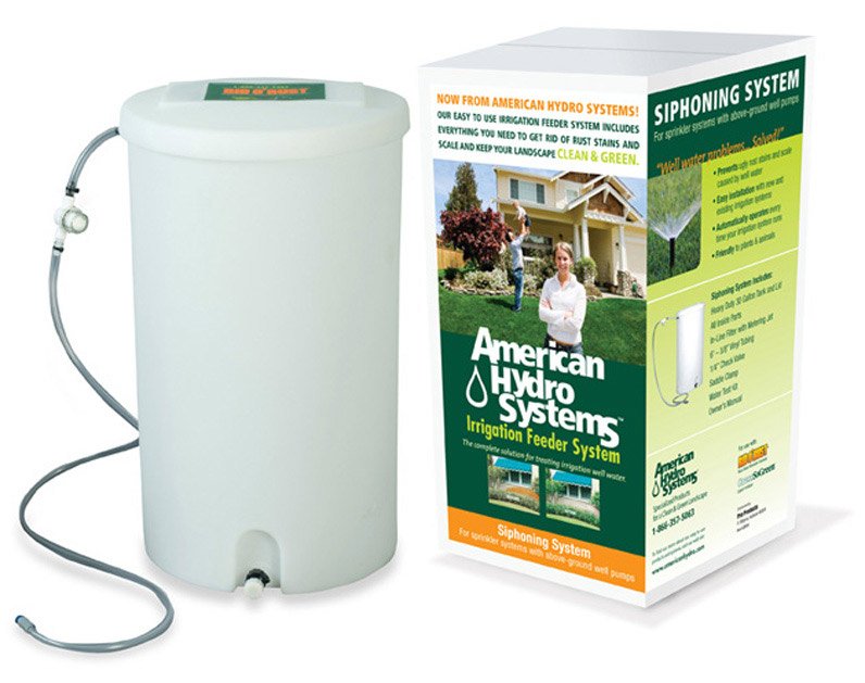 Example of the american hydro systems siphoning system